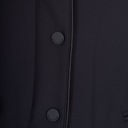 Chaqueta de mujer de concurso con cremallera y botones Equestro - Negro