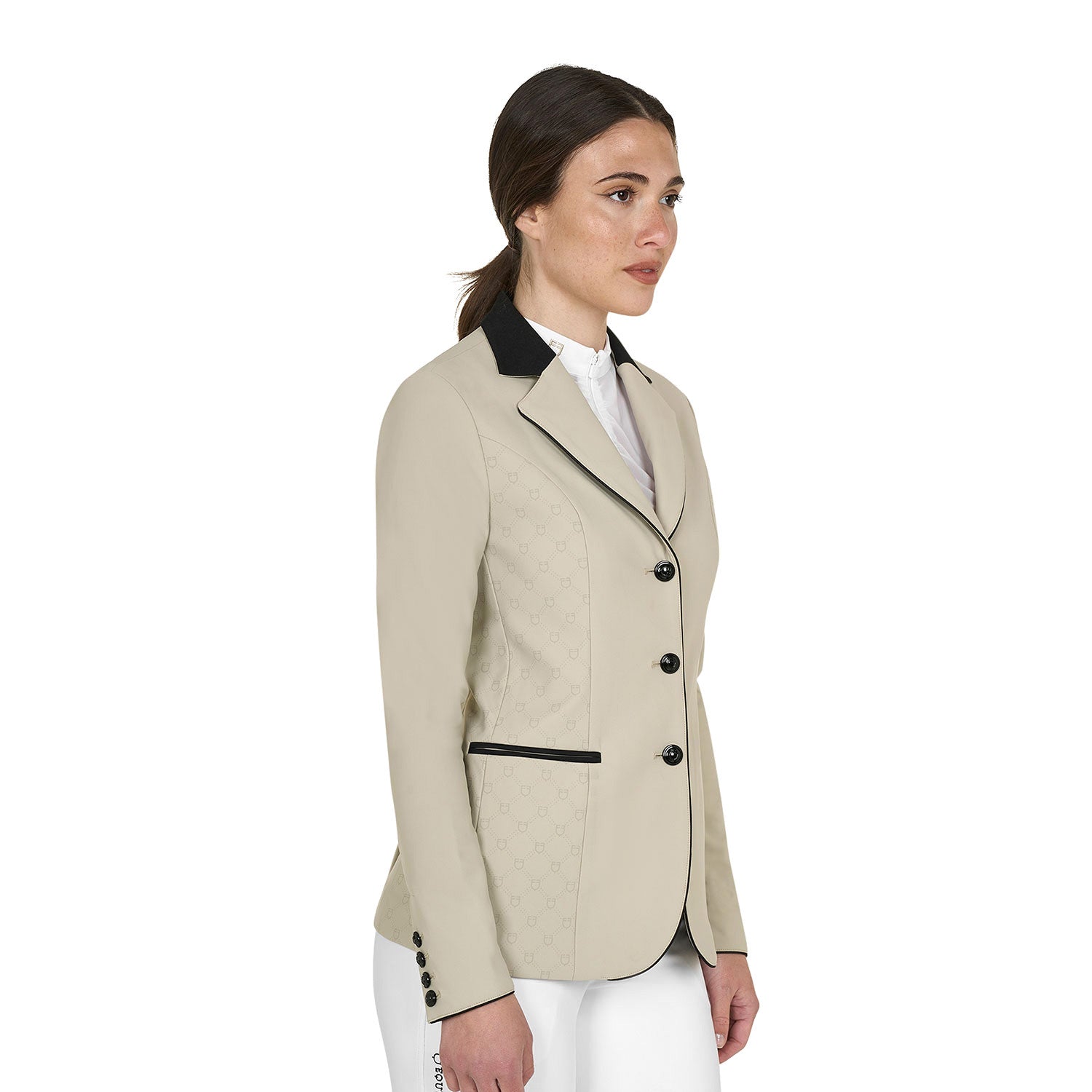 Chaqueta de mujer concurso Monogram tres botones Equestro
