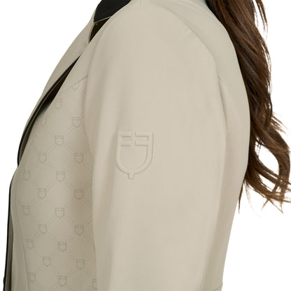 Chaqueta de mujer concurso Monogram tres botones Equestro - Oxford Tan
