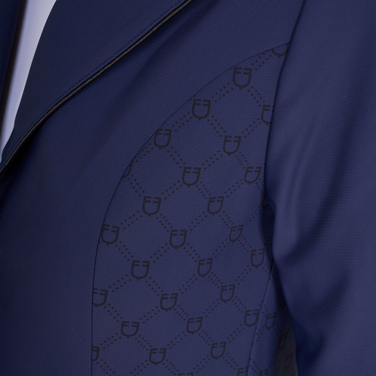 Chaqueta de mujer concurso Monogram tres botones Equestro - Navy Blazer