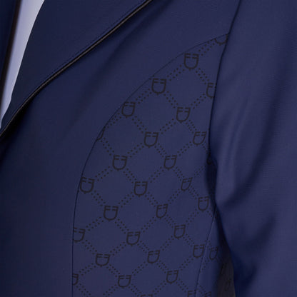 Chaqueta de mujer concurso Monogram tres botones Equestro - Navy Blazer