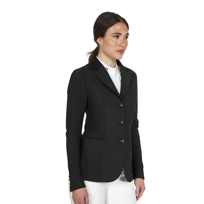 Chaqueta de mujer concurso Monogram tres botones Equestro - Negro
