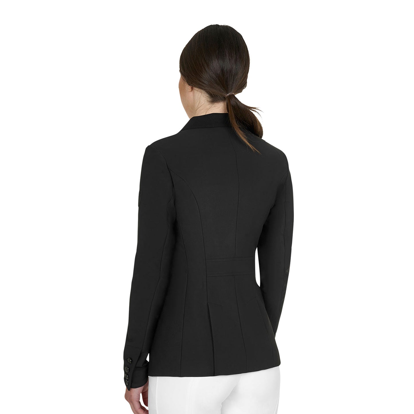 Chaqueta de mujer concurso Monogram tres botones Equestro - Negro