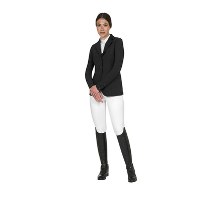 Chaqueta de mujer concurso Monogram tres botones Equestro - Negro