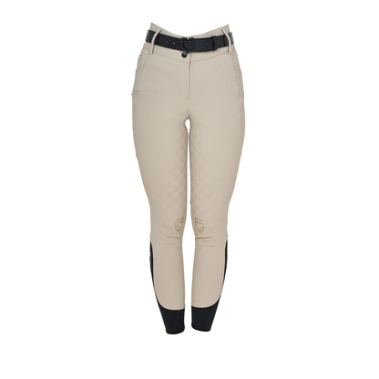 Pantalones de mujer de tiro alto monograma Equestro