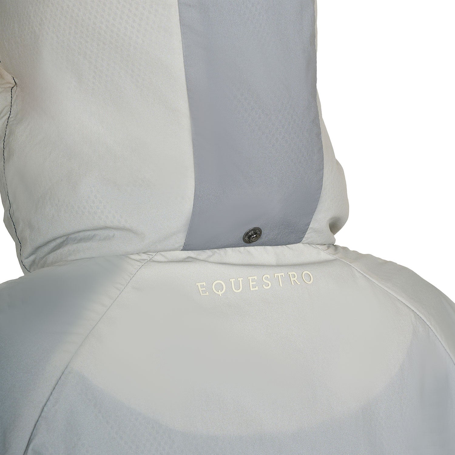 Chaqueta impermeable de mujer Equestro - Navy Blazer(19-3923)/Harbor Mist(14-4202)/Antique White