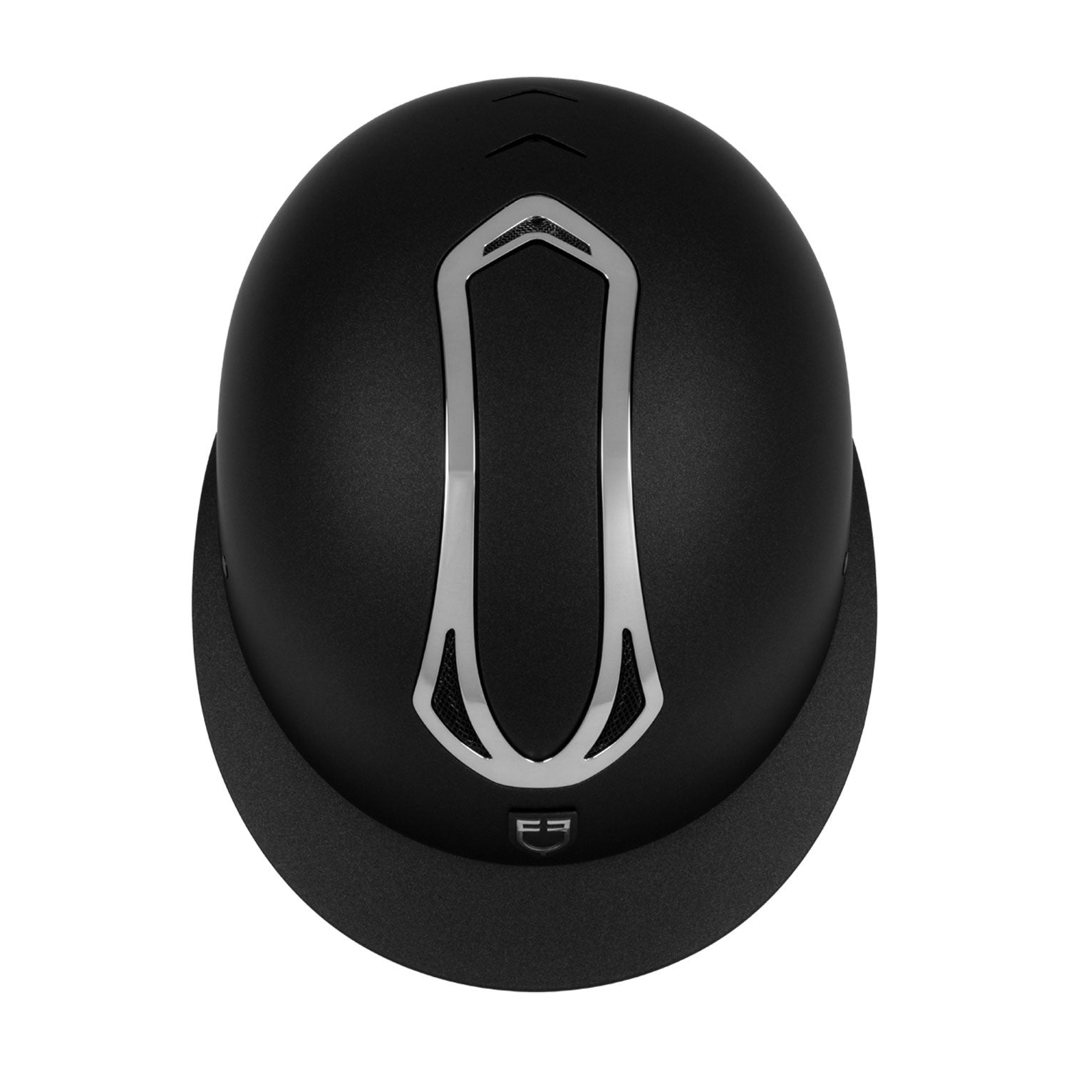 Casco de mujer con visera ancha homologación EN 1384-2023 Equestro - Black/Gunmetal