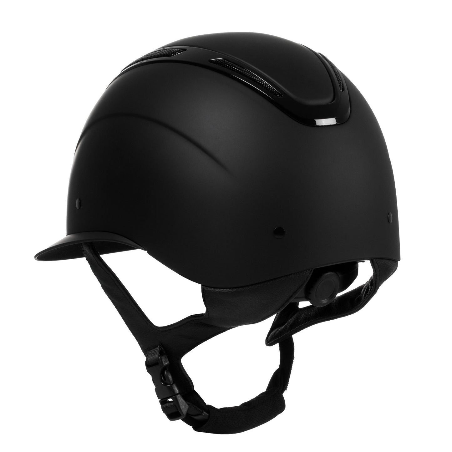Casco Apocalypse para mujeres Equestro - Black/Black Shiny