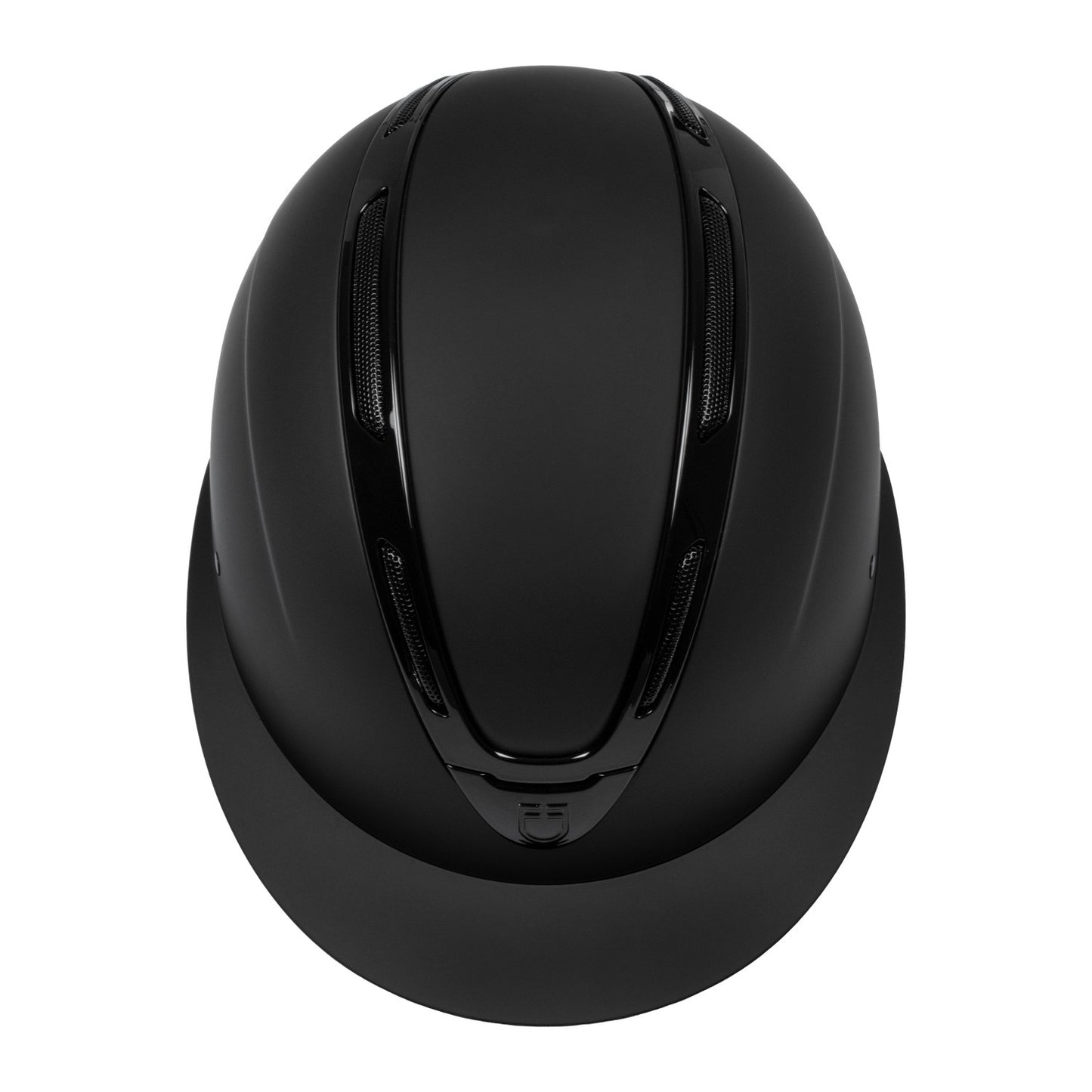 Casco Apocalypse para mujeres Equestro - Black/Black Shiny