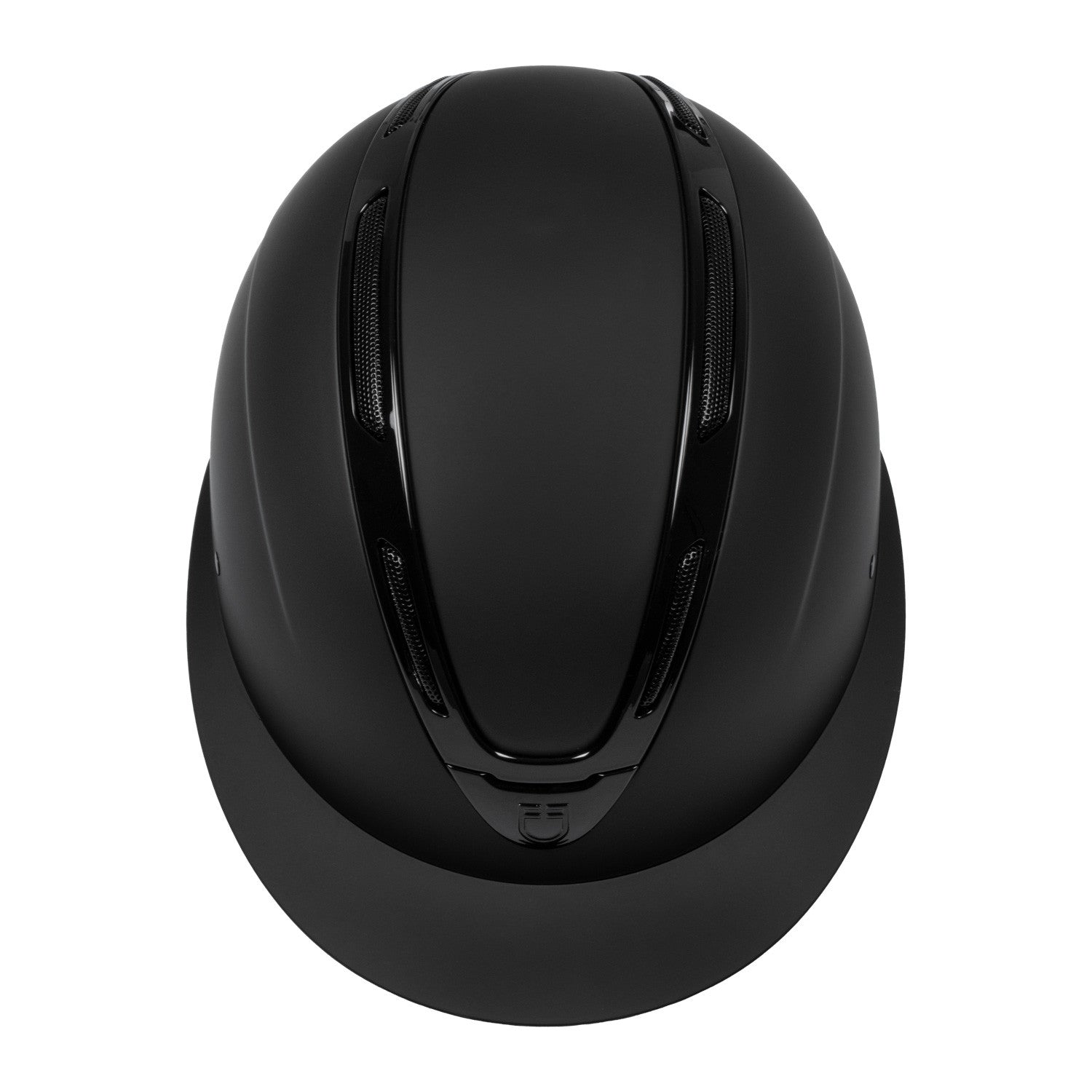 Casco Apocalypse para mujeres Equestro - Black/Black Shiny