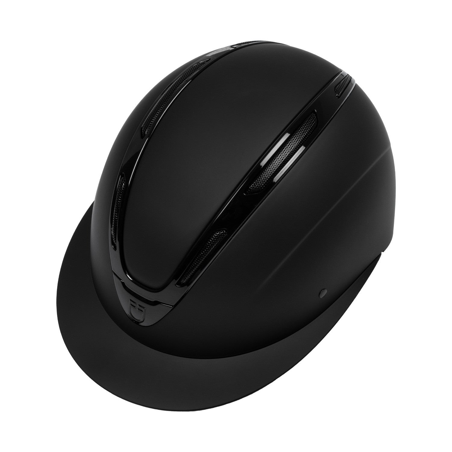 Casco Apocalypse para mujeres Equestro - Black/Black Shiny