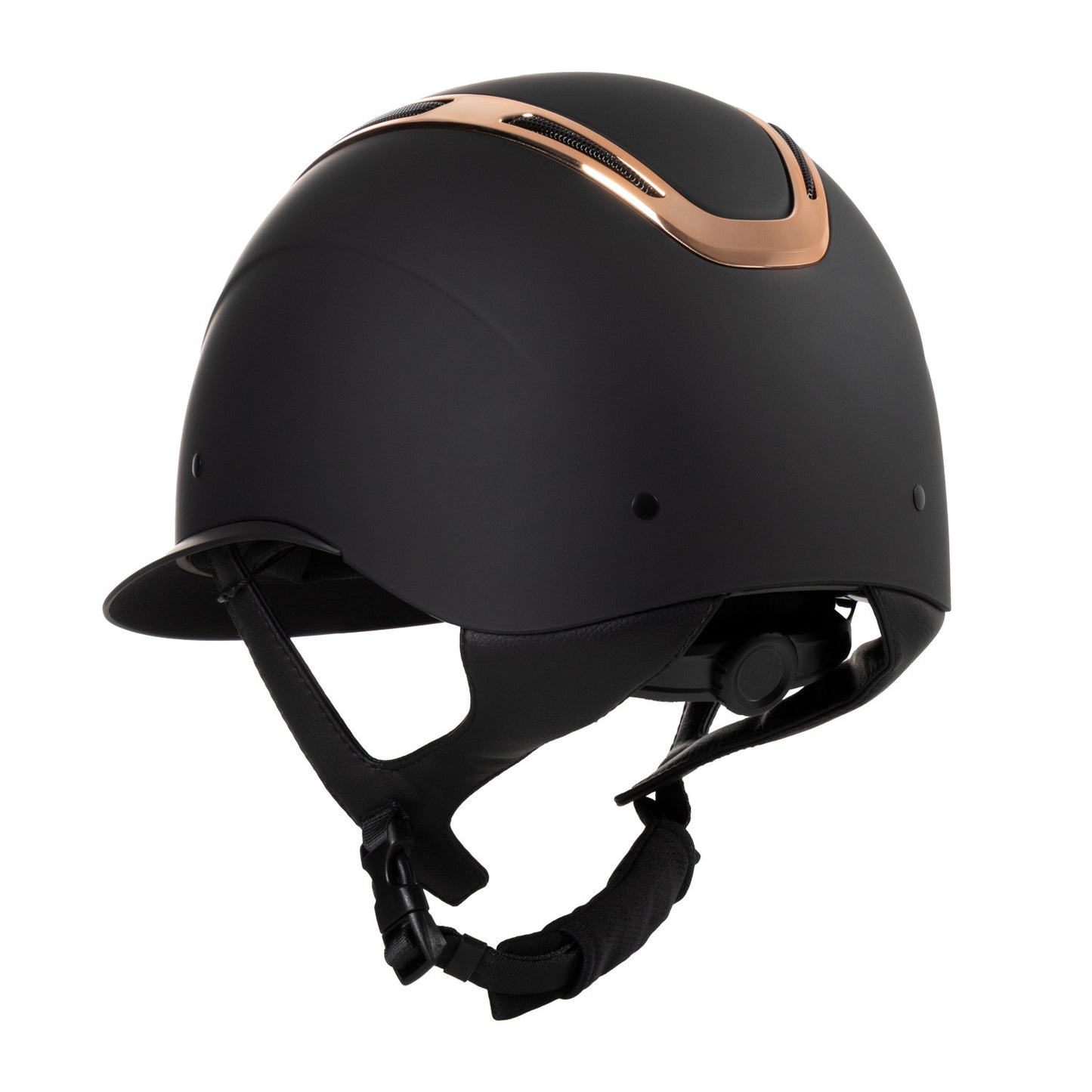 Casco Apocalypse para mujeres Equestro - Black/Rose Gold