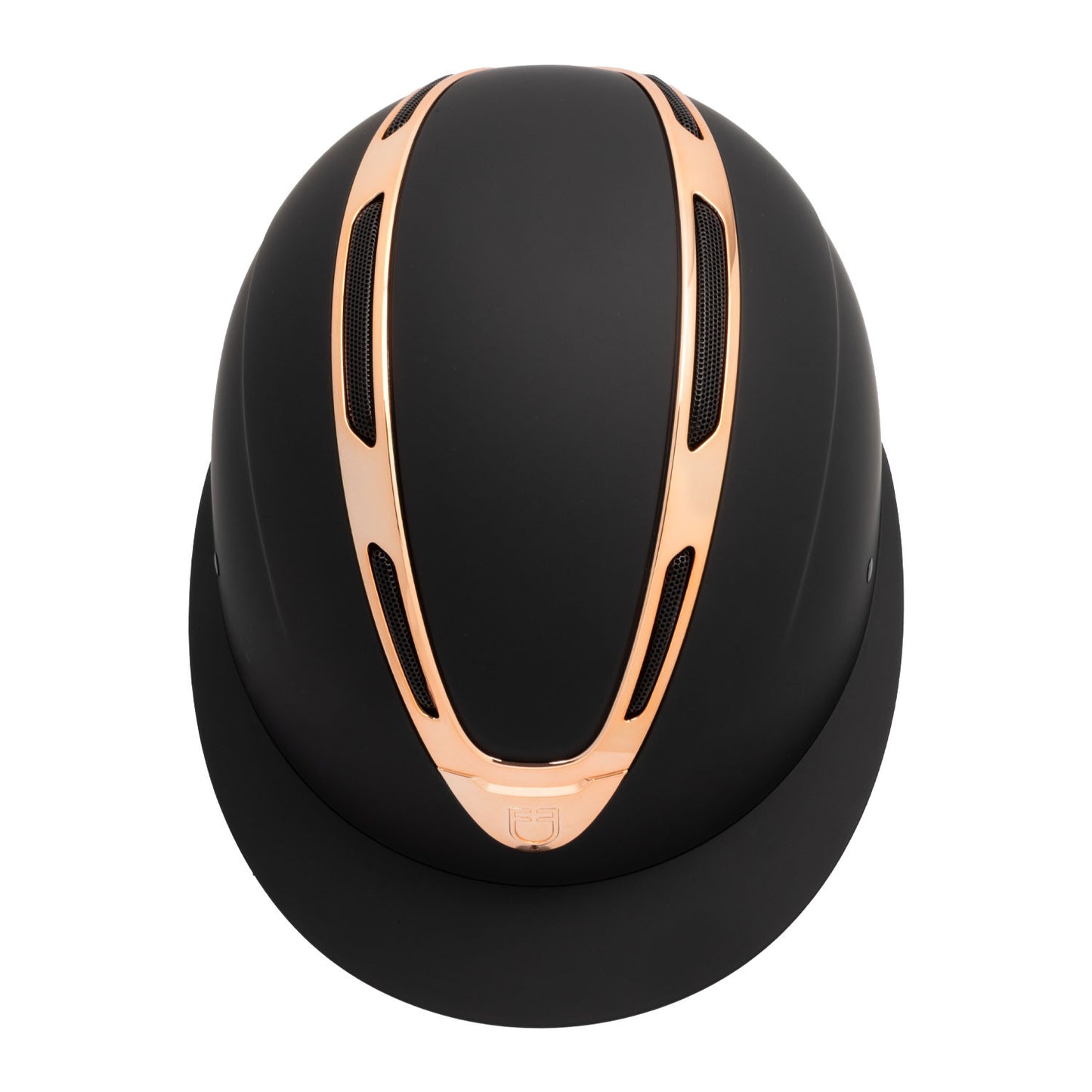 Casco Apocalypse para mujeres Equestro - Black/Rose Gold