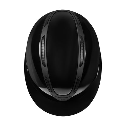 Casco Apocalypse para mujer con carcasa brillante Equestro - Black/Black