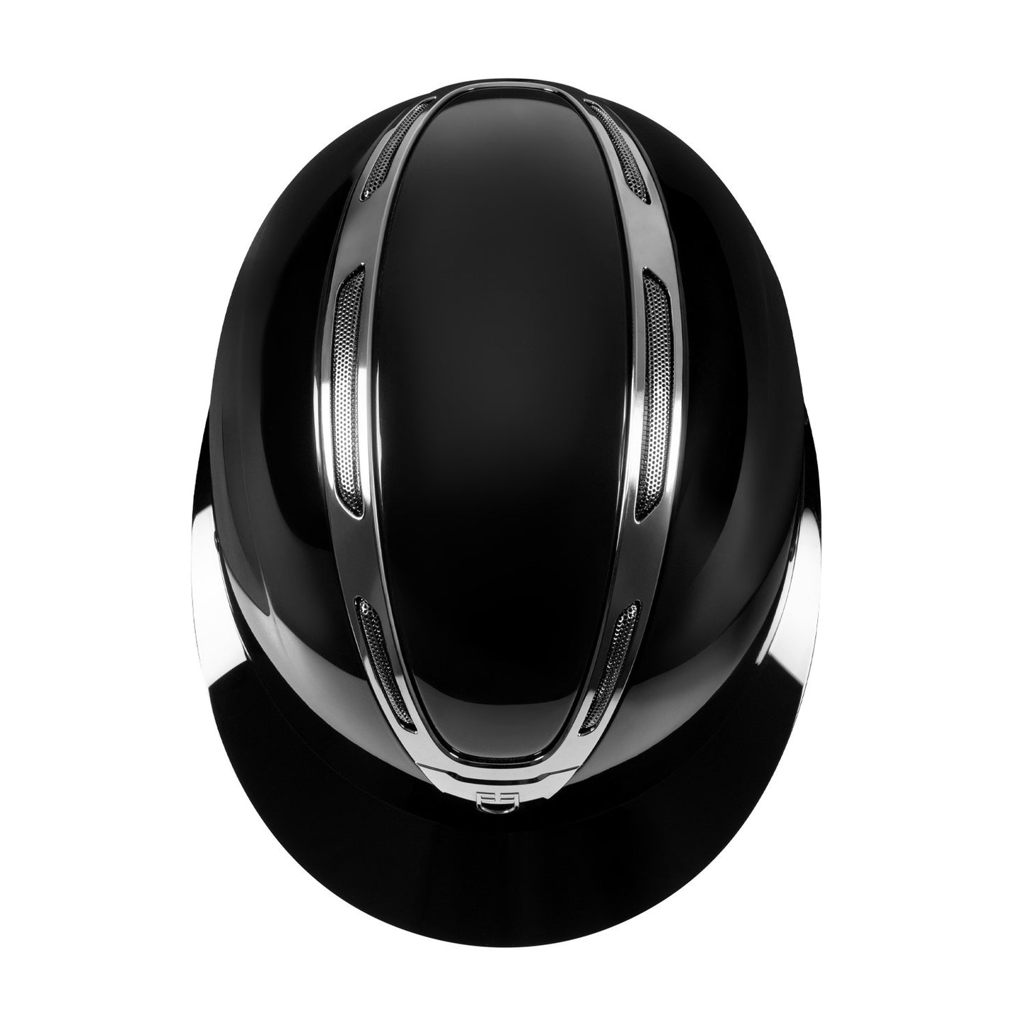 Casco Apocalypse para mujer con carcasa brillante Equestro - Black/Gunmetal
