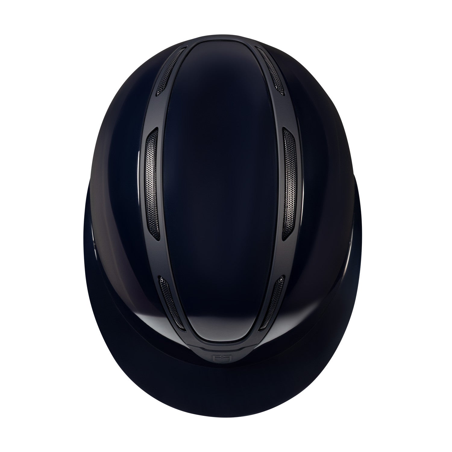 Casco Apocalypse para mujer con carcasa brillante Equestro - Navy/Navy