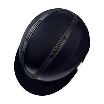 Casco Apocalypse para mujer con carcasa brillante Equestro - Navy/Navy