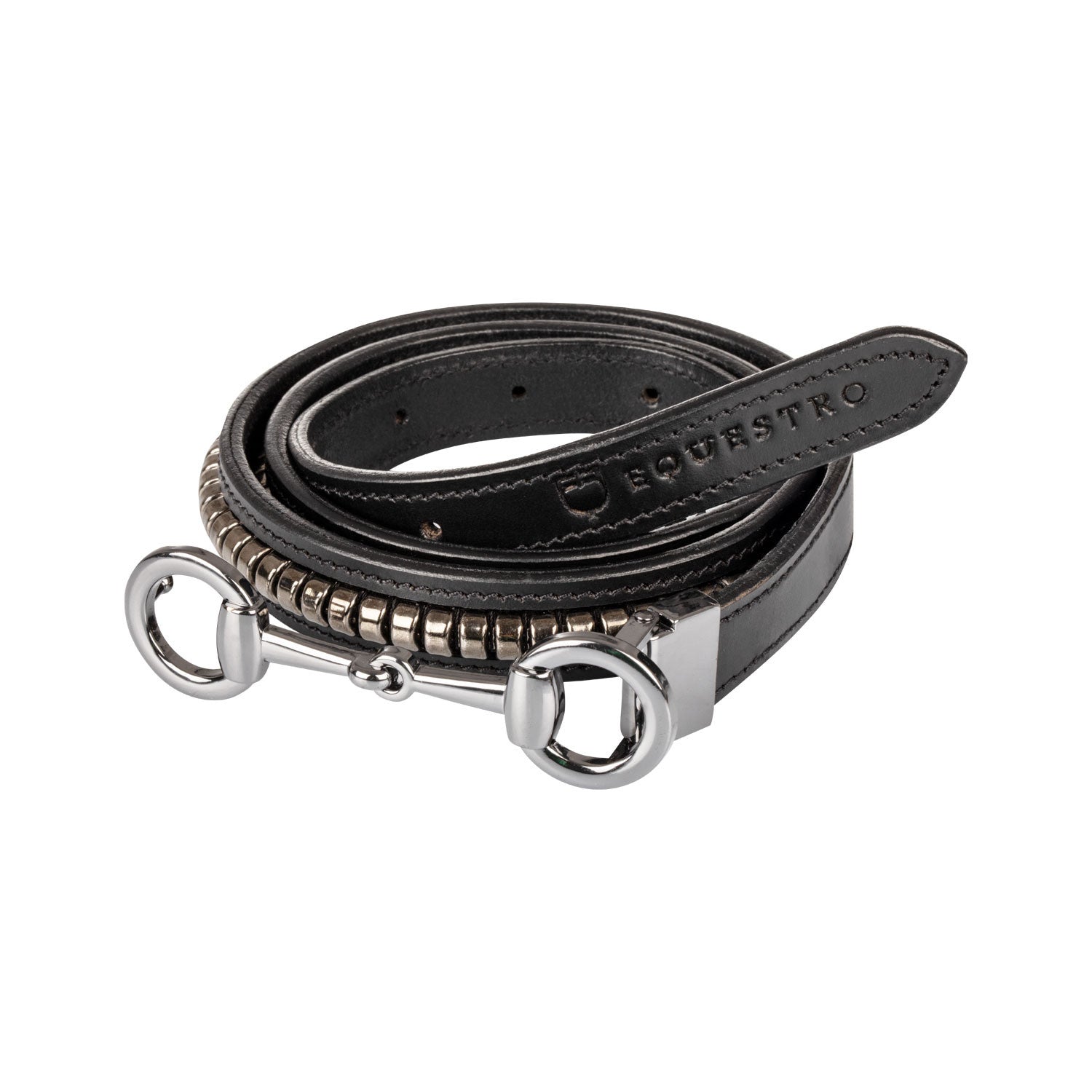 Cinturón de mujer con clincher y hebilla filete Equestro
