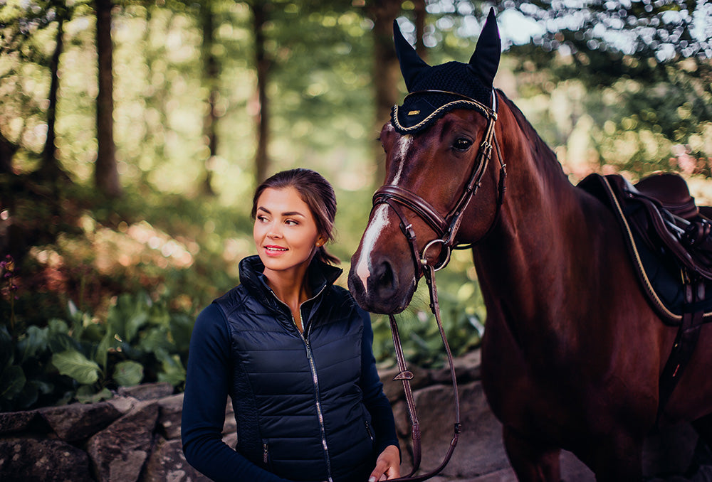 Equestrian Vest Equestrian Stockholm Equestrian Vest Navy detalle 5