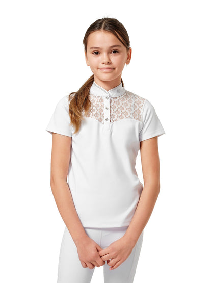 Camiseta técnica Equestrian Stockholm Crystal Champion Competition Top Young vista principal
