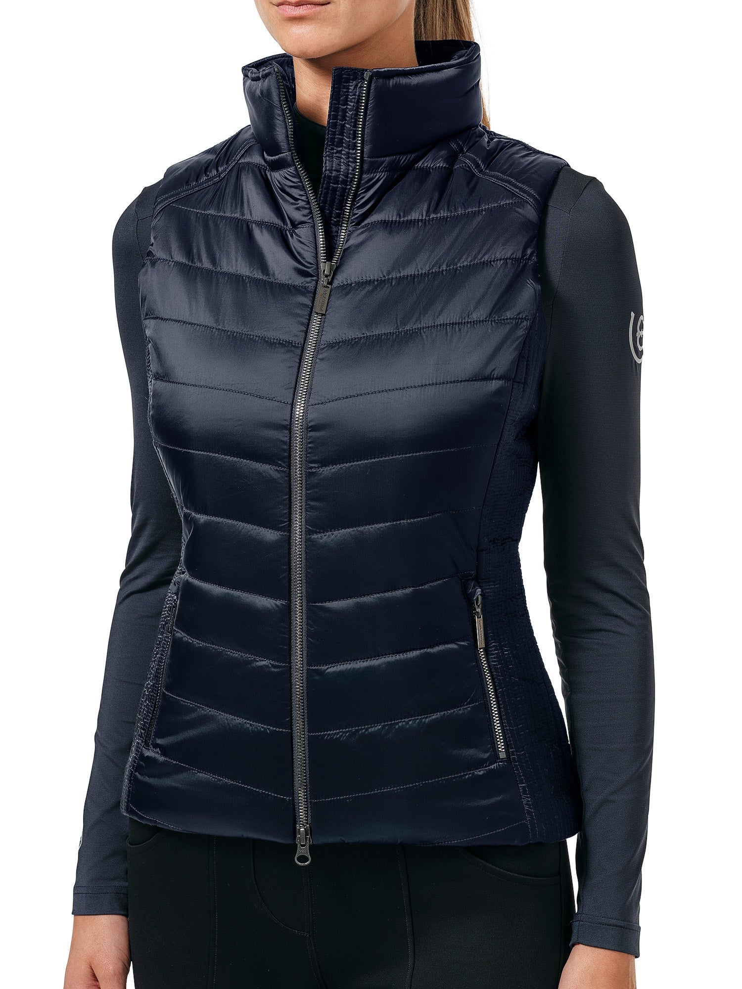 Equestrian Vest Equestrian Stockholm Equestrian Vest Navy vista principal