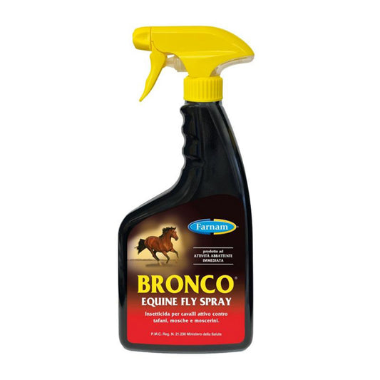 Spray repelente de moscas Bronco para equinos (600 ml) Farnam