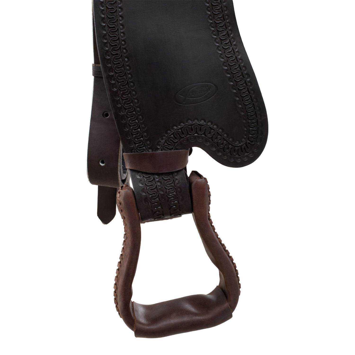 Silla Short Back de cuero de búfalo con acolchado Freemax