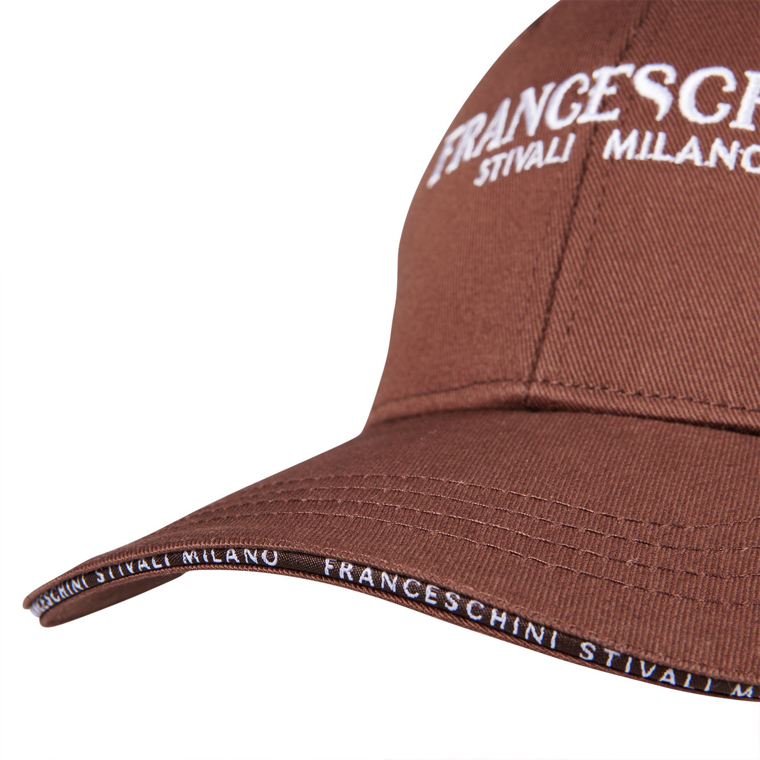 Gorra de béisbol unisex Franceschini - Marrón