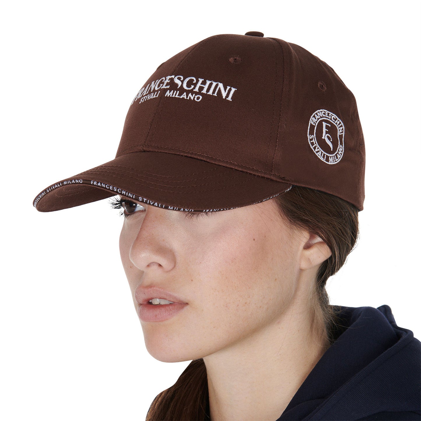 Gorra de béisbol unisex Franceschini - Marrón