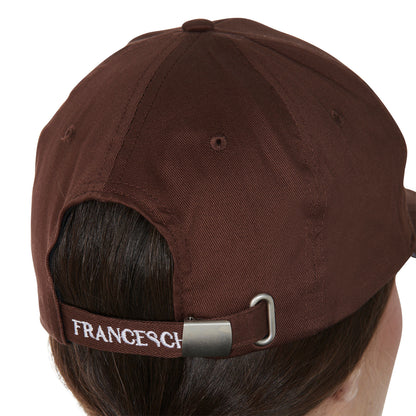 Gorra de béisbol unisex Franceschini - Marrón