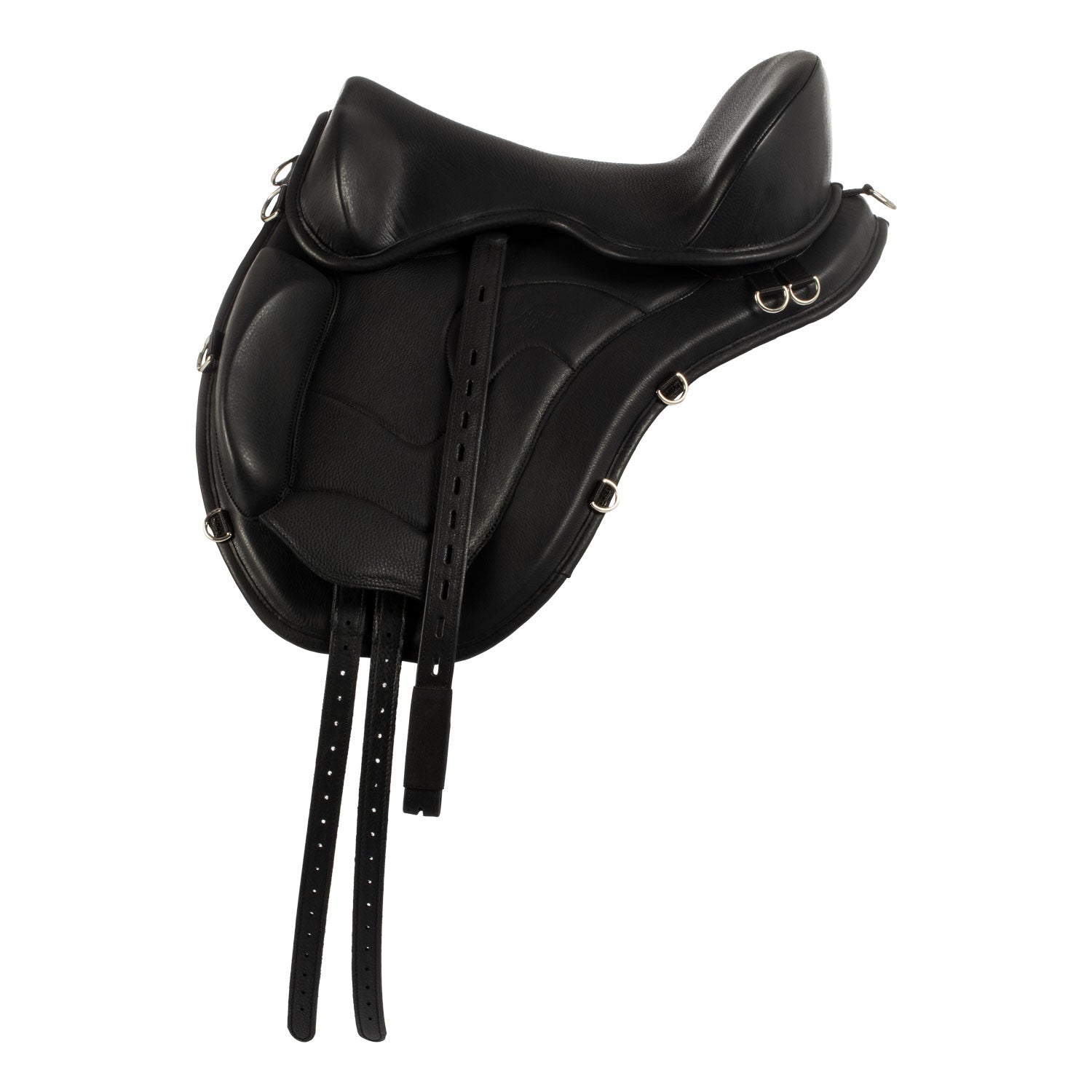 Silla Treeless Classic Trail Short Back Freeform - Negro