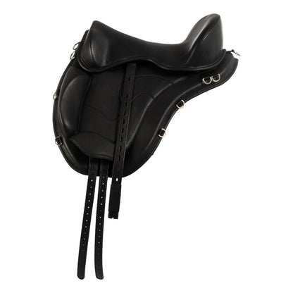 Silla Treeless Classic Trail Short Back Freeform - Negro