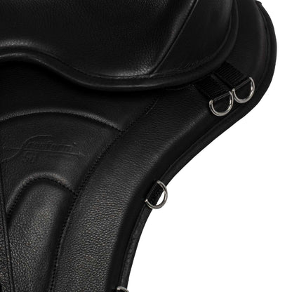 Silla Treeless Classic Trail Short Back Freeform - Negro