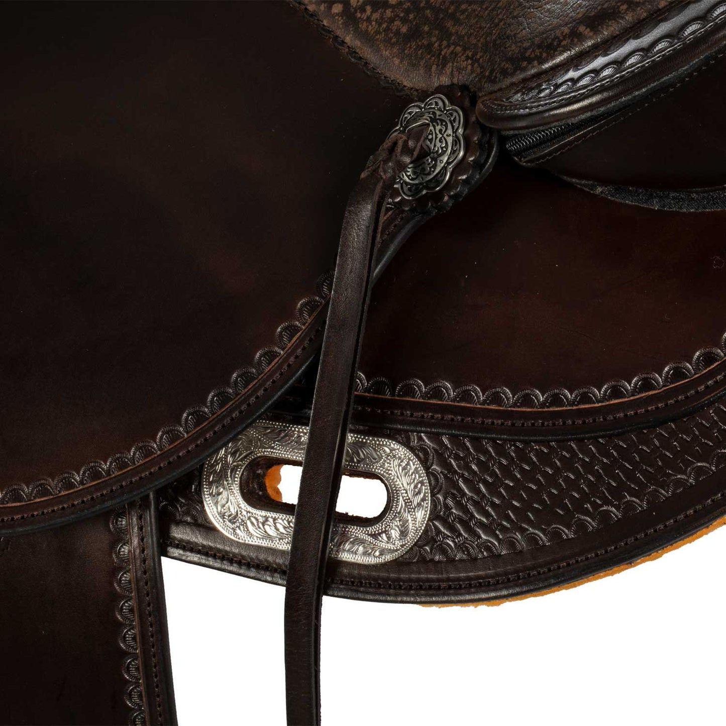 Silla sin árbol Western all round SB Freeform - Marrón oscuro