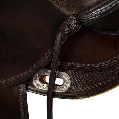 Silla sin árbol Western all round SB Freeform - Marrón oscuro