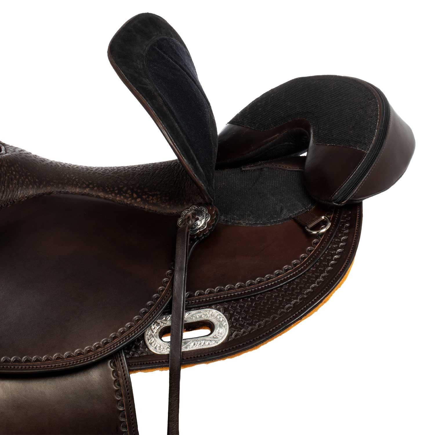 Silla sin árbol Western all round SB Freeform - Marrón oscuro