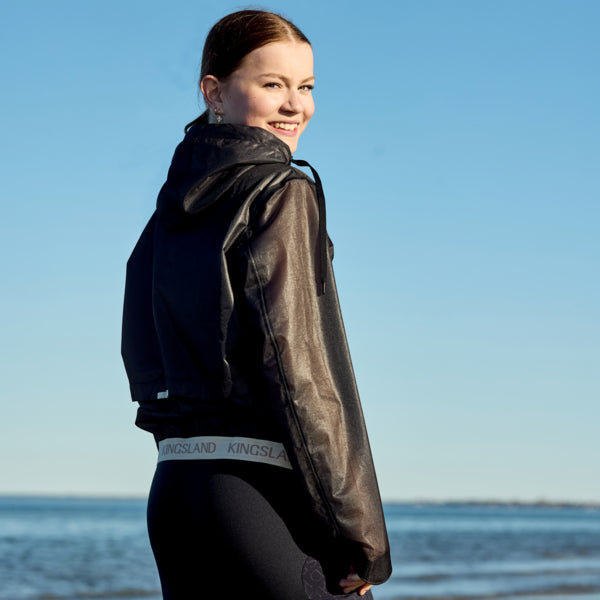 Outerwear Kingsland KLNaomi mujer impermeable Riding Jacket detalle 2