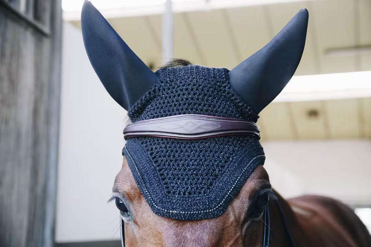 Soundless Ear Bonnets Kentucky Fly Veil Wellington Sparkling Soundless detalle 4