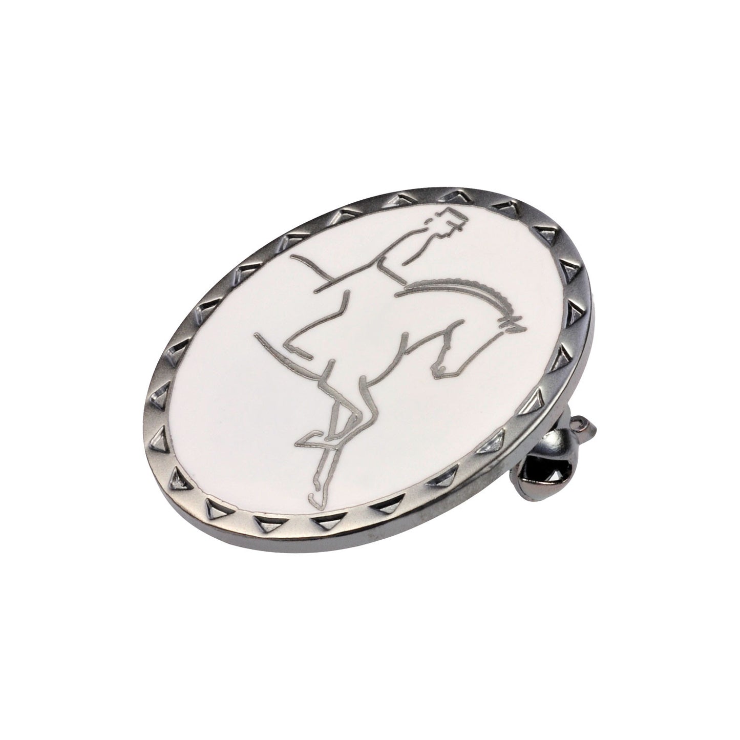 Broche modelo Dressage rider Umbria Equitazione - Negro