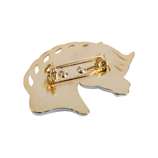 Broche modelo cabeza de caballo Umbria Equitazione