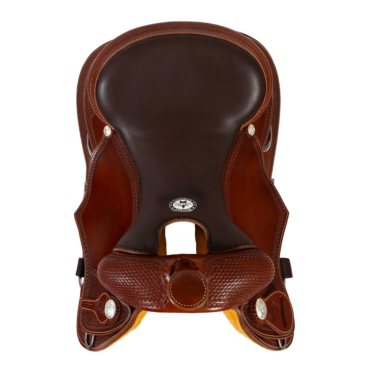 Silla Garland gran cesta de mariposa con herramientas - Cognac / Choco