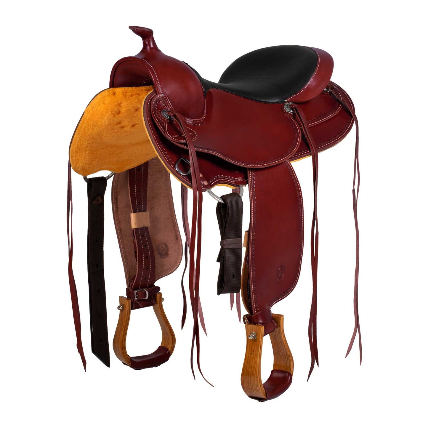 Silla Garland todo el borde #1 - Burgundy/Black