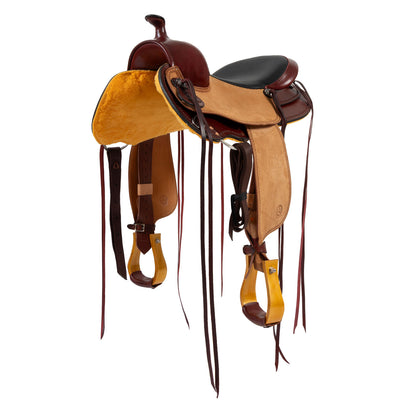 Silla Garland todo el borde #1 - Burgundy / Rev. Nat. / Black