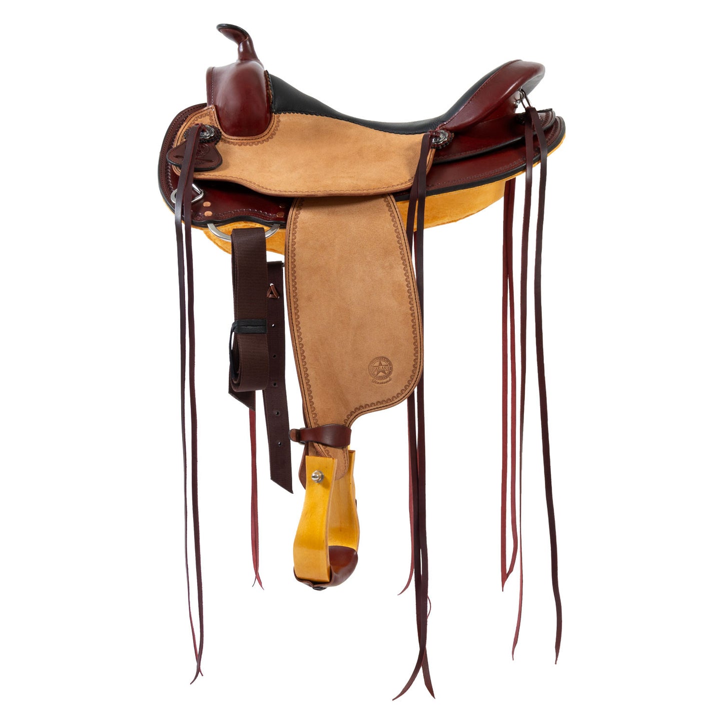 Silla Garland todo el borde #1 - Burgundy / Rev. Nat. / Black