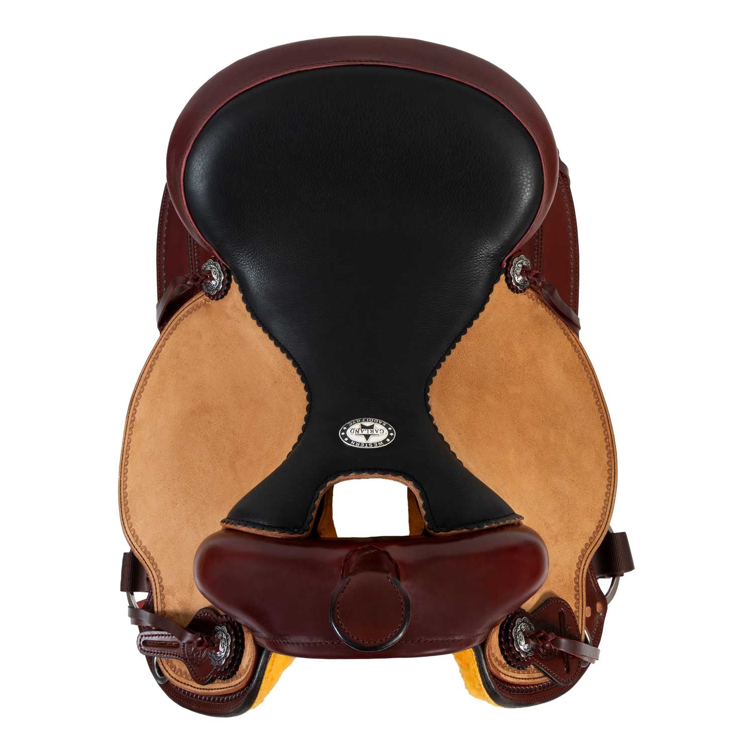 Silla Garland todo el borde #1 - Burgundy / Rev. Nat. / Black