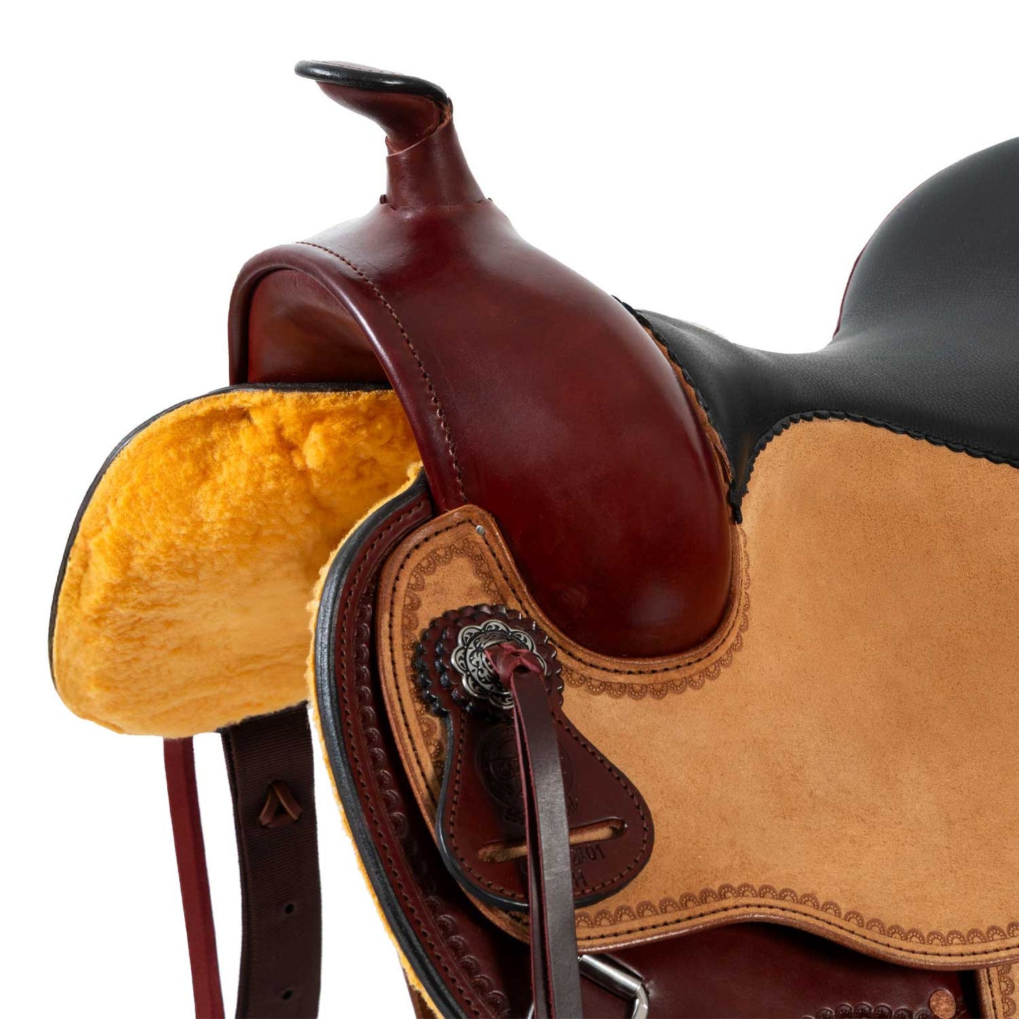 Silla Garland todo el borde #1 - Burgundy / Rev. Nat. / Black