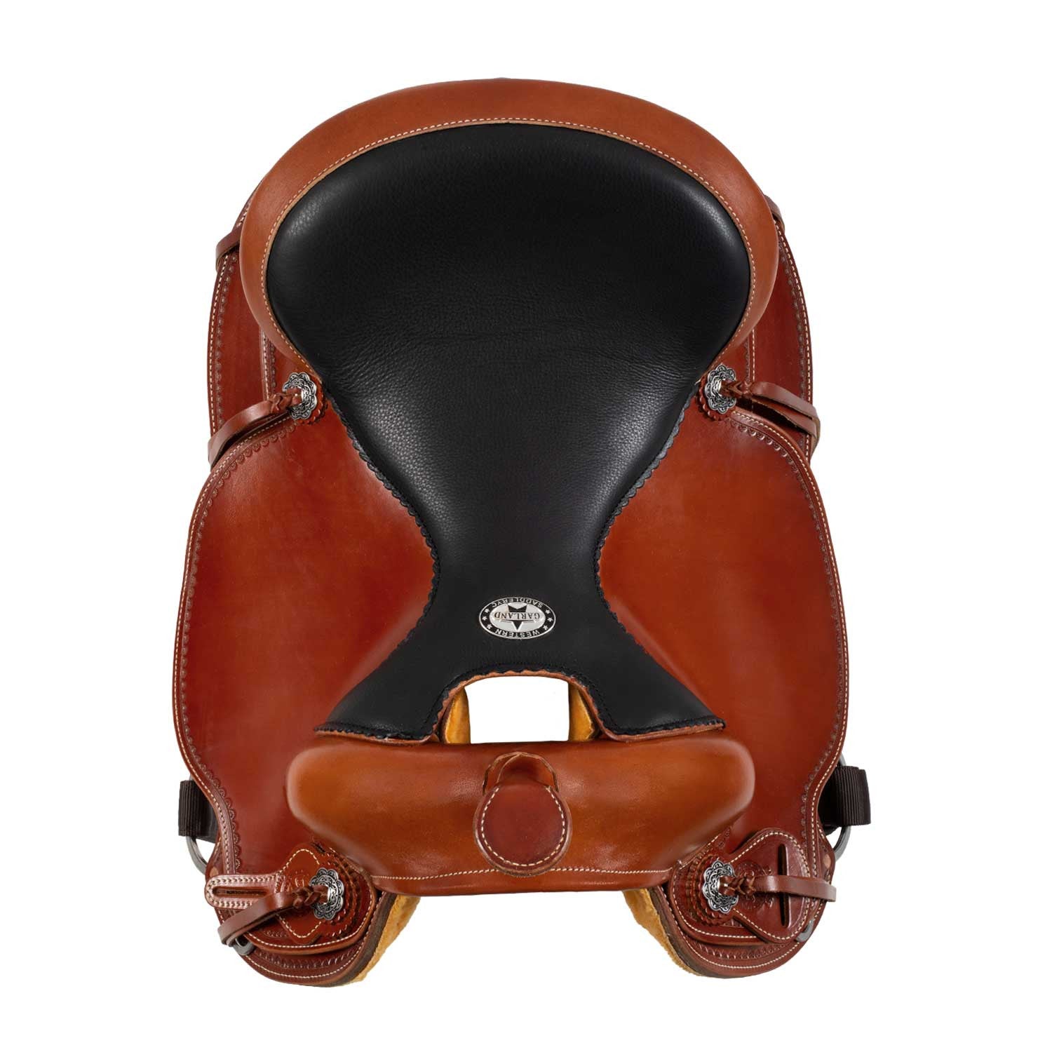 Silla Garland todo el borde #1 - Cognac / Black