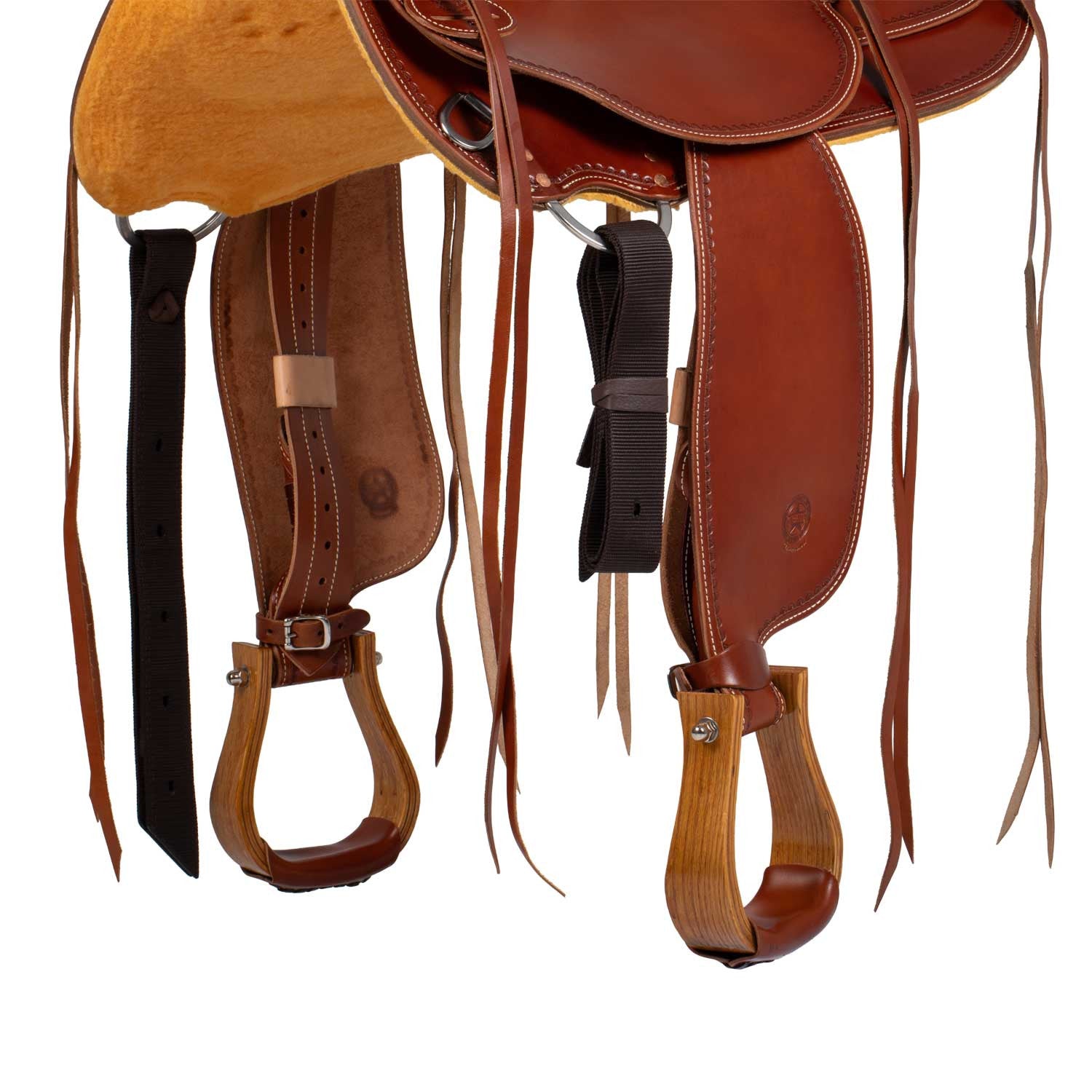 Silla Garland todo el borde #1 - Cognac / Black