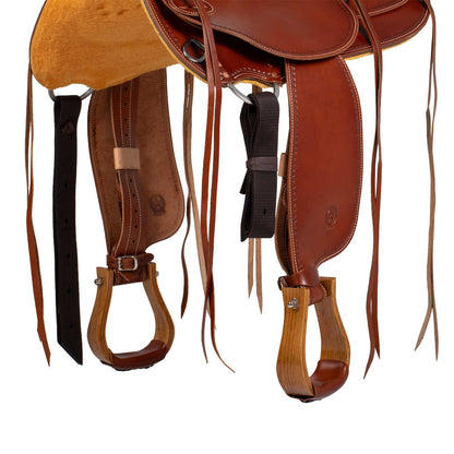 Silla Garland todo el borde #1 - Cognac / Black