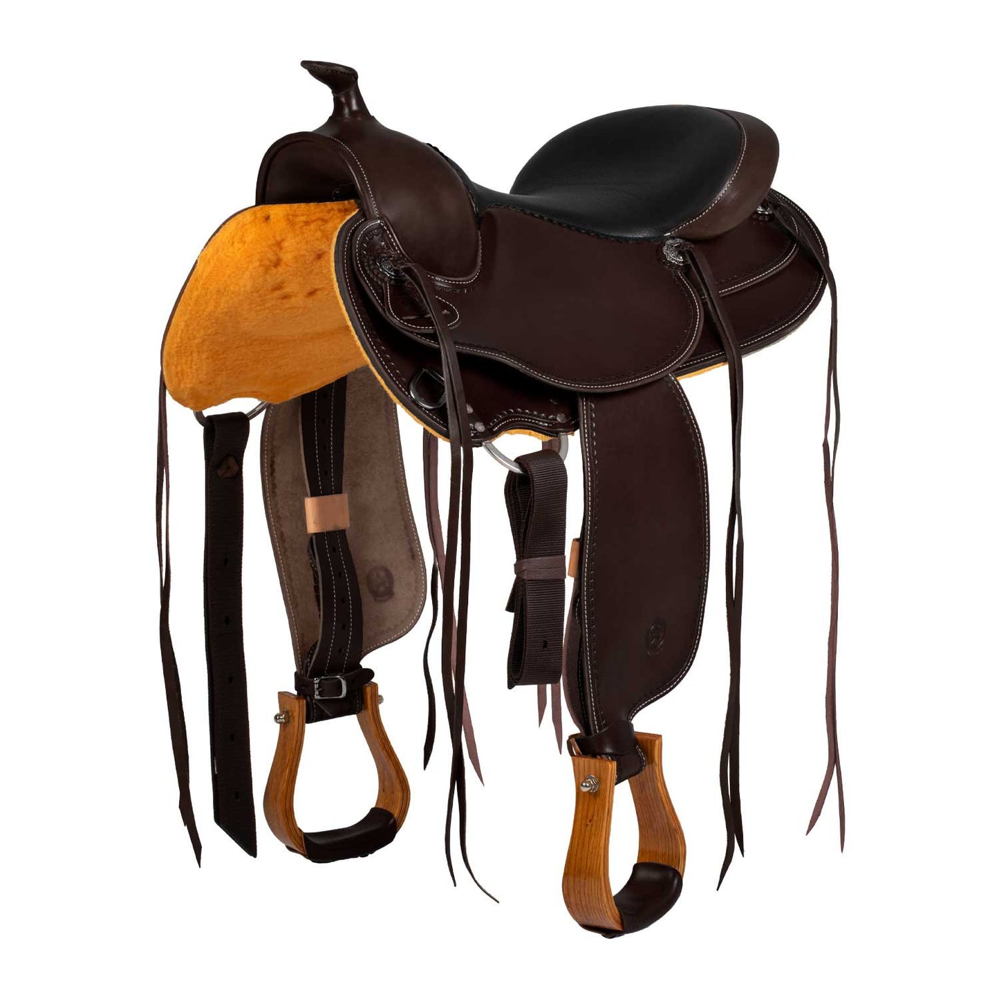 Silla Garland todo el borde #1 - Dark Brown/Black